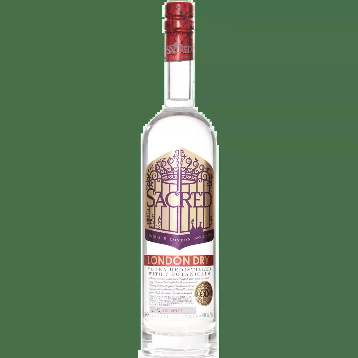 Sacred London Dry Vodka | 700ML