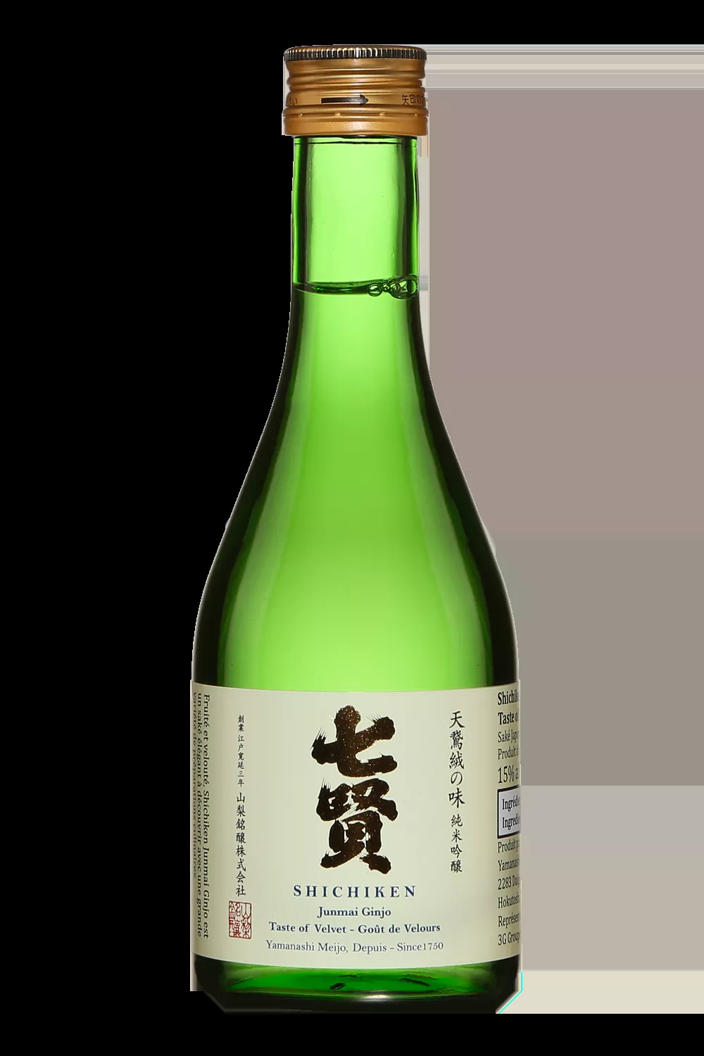 Shichiken Junmai Ginjo Taste of Velvet