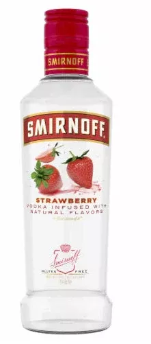 Smirnoff Twist of Strawberry Flavored Vodka 375ml