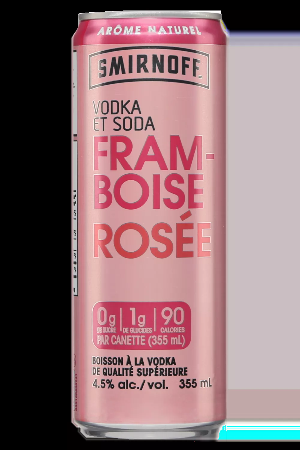Smirnoff Vodka & Soda Raspberry