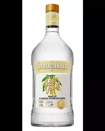 Stoli Vanil Vanilla Vodka 1.75Lt