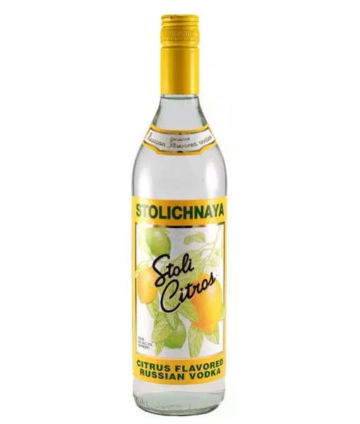 Stolichnaya Citros Citrus Vodka 1Lt