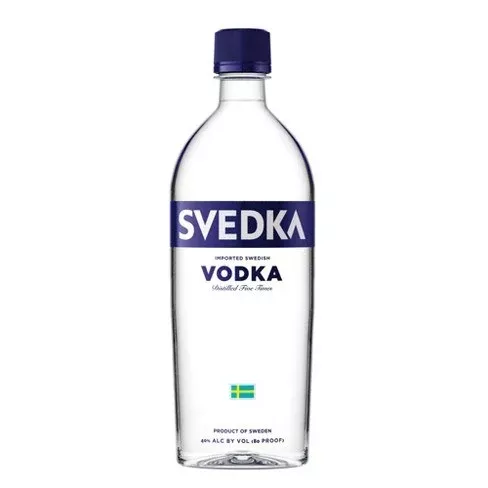 Svedka Vodka Plastic