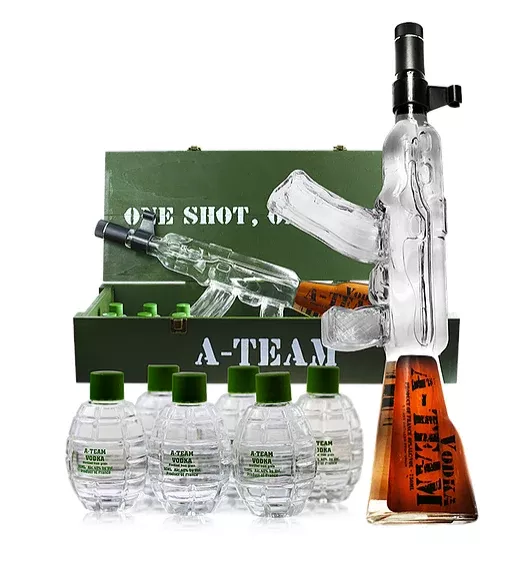 A-Team SWAT Vodka Box with Grenades