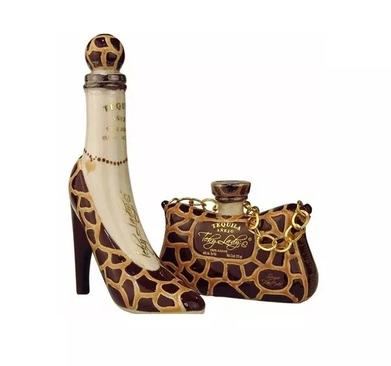 Teky Lady's High Heels & Purse Set Anejo Tequila