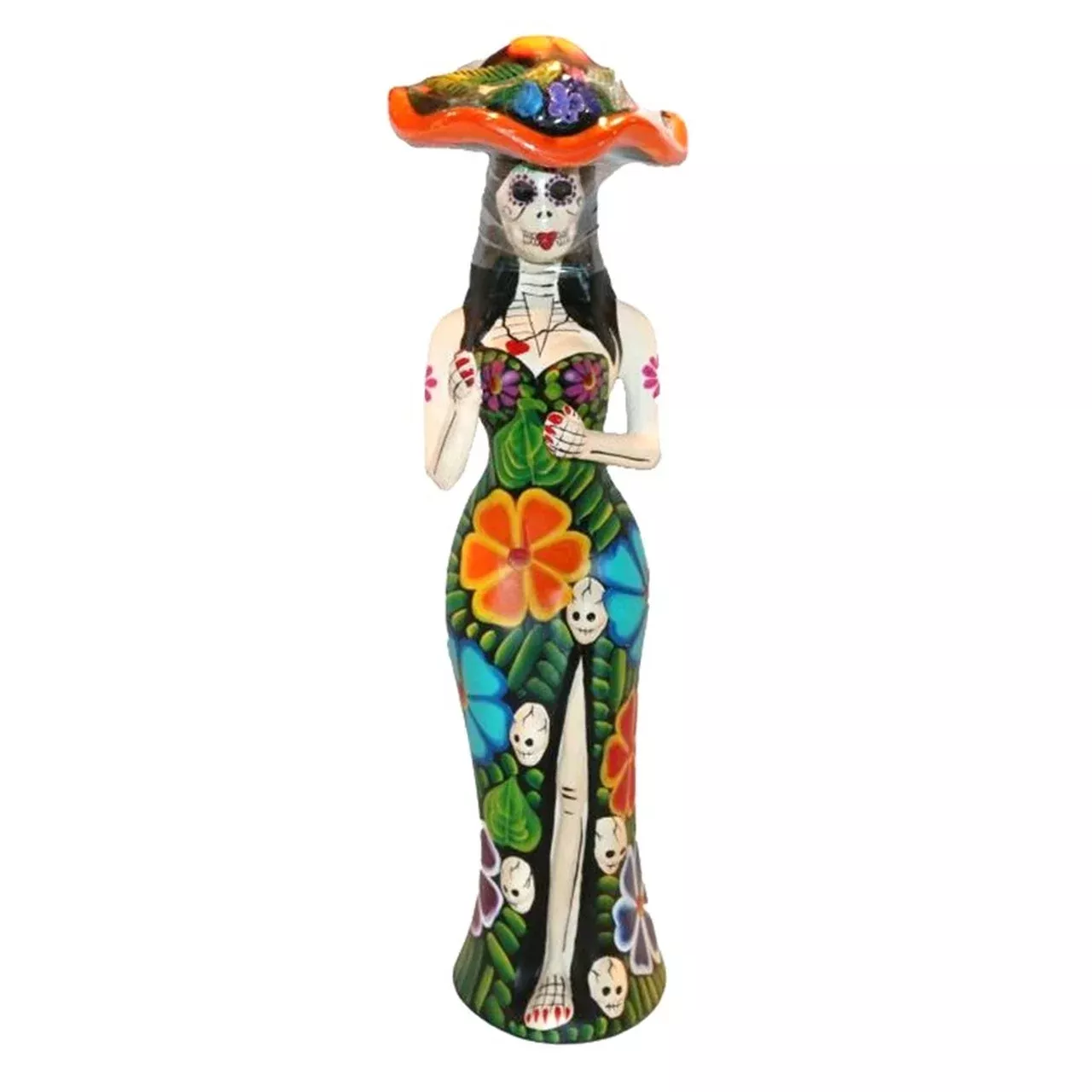 Tequila Epifania Anejo Katrina Tequila Black Flower Edition