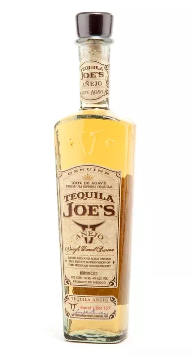 Tequila Joe's Single Barrel Anejo Tequila
