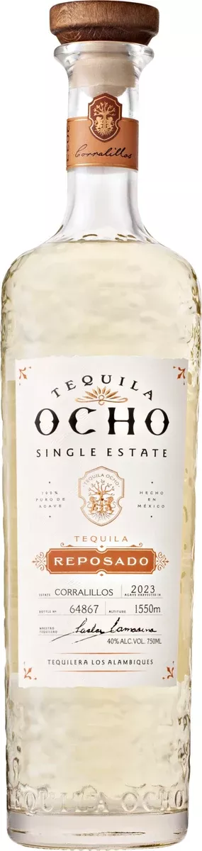 Tequila Ocho Single Estate Reposado, Jalisco, Mexico (1L)