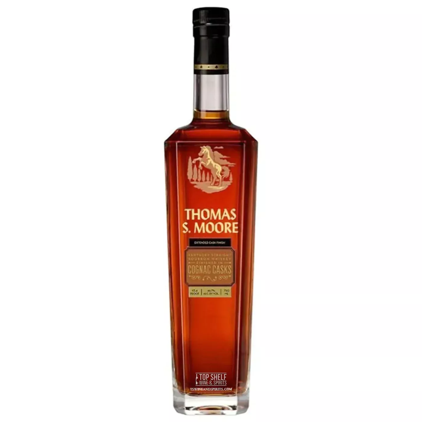 Thomas S. Moore Cognac Cask Finish Kentucky Straight Bourbon Whiskey 7