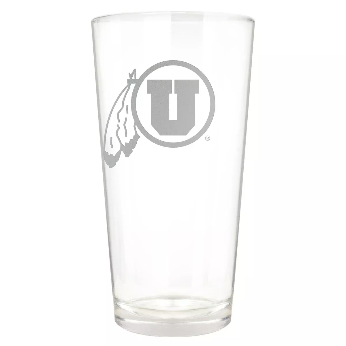 Utah Utes 16 oz. Pint Glass