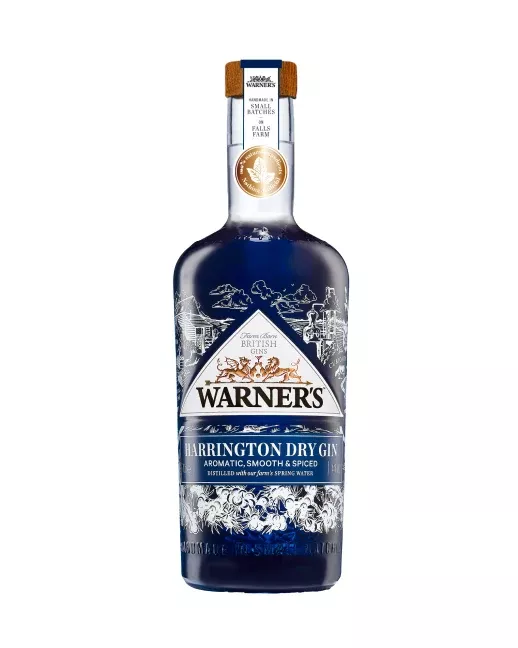 Warner's Harrington Dry Gin 750ml
