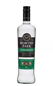 Worthy Park Rum-Bar Overproof White Rum 1Lt