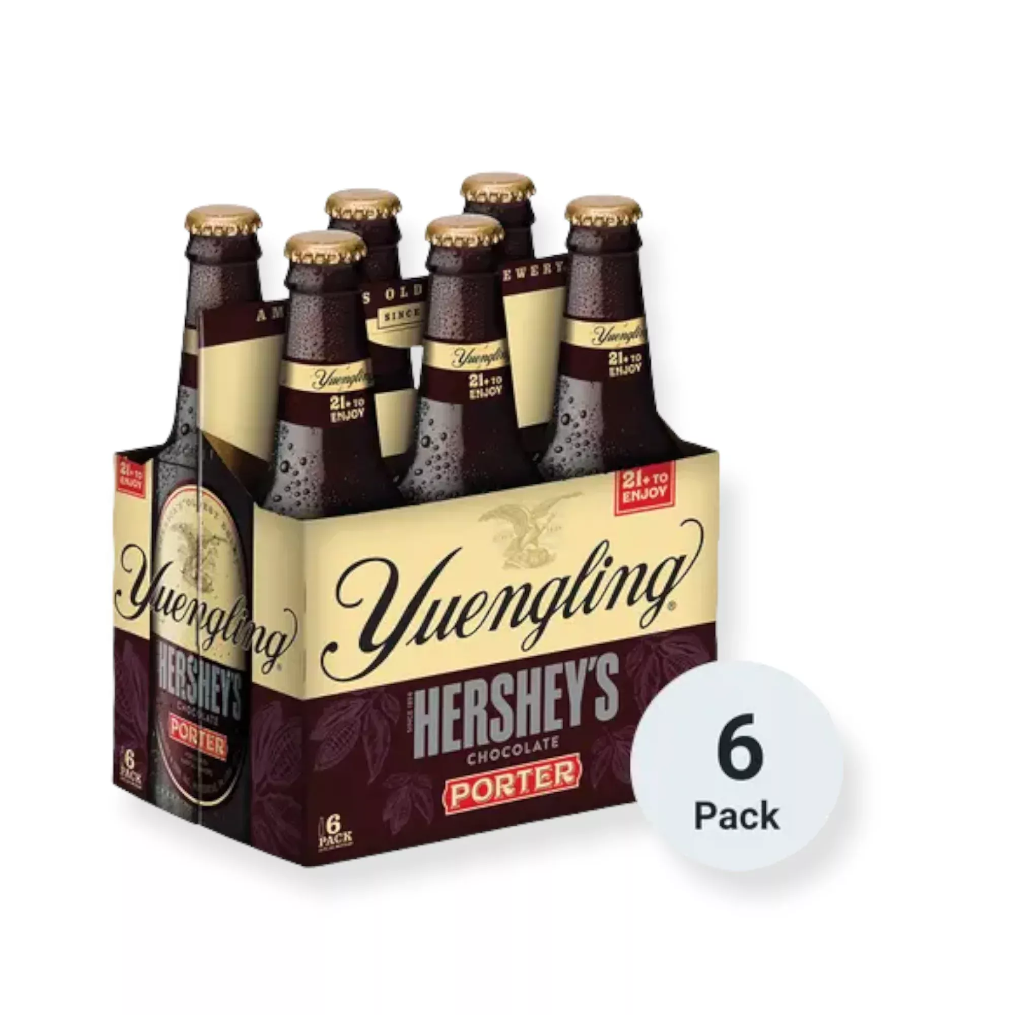 YUENGLING HERSHEY'S CHOCOLATE PORTER 6 PACK