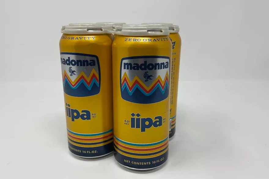 Zero Gravity Craft Brewery Madonna Double India Pale Ale Beer 16-Oz Ca