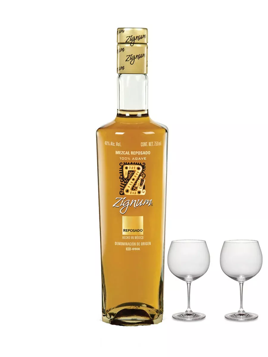 Zignum Reposado Mezcal 2 Riedel Glass